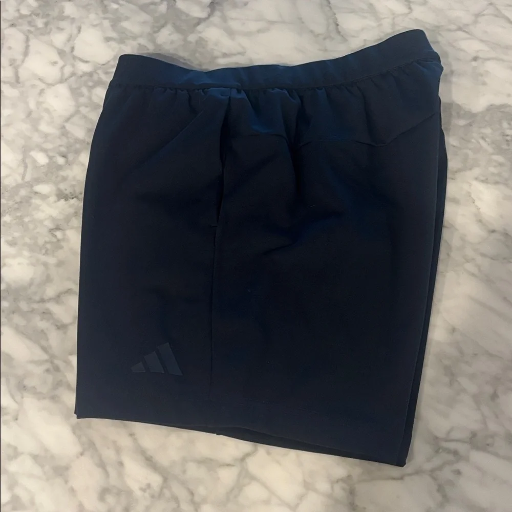 Adidas Puremotion Short, navy 7”, small
